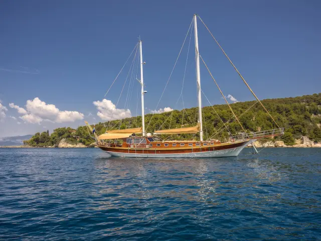 Yacht Angelica side view