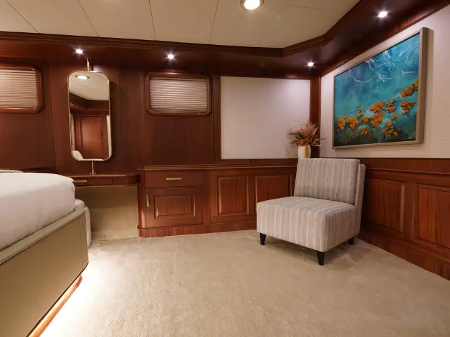 Yacht Mare Nostrum cabin