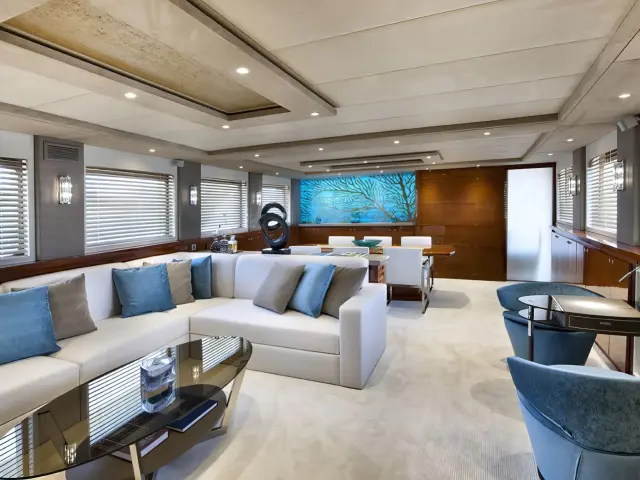 Yacht Mermaid saloon