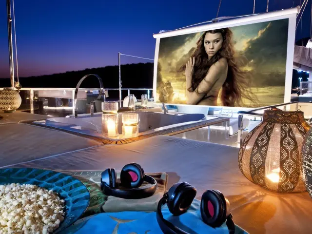 Yacht Mermaid deck