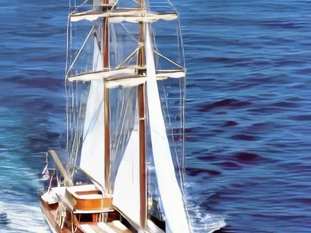 Yacht Matina sailing