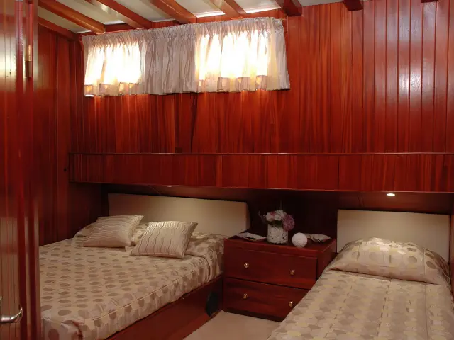 Yacht Matina cabin