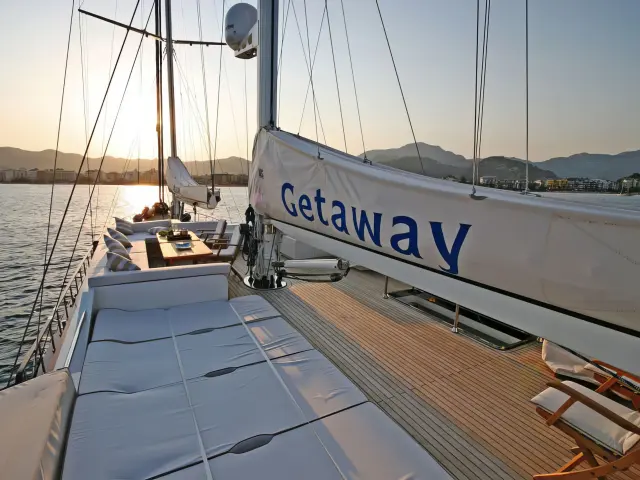Yacht Getaway deck