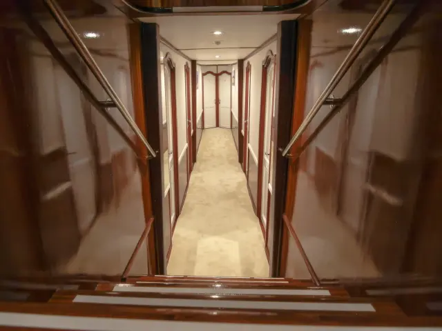 Yacht Aurum hallway