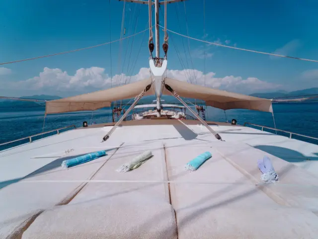 Yacht Lycian Queen sunbeds