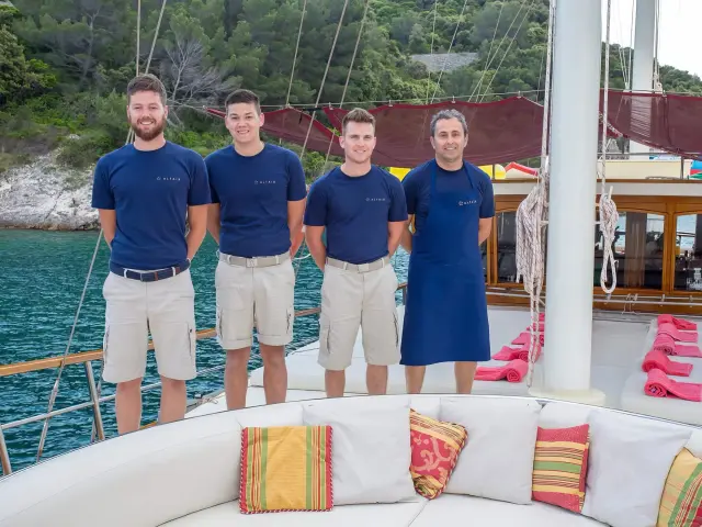 Yacht Altair crew