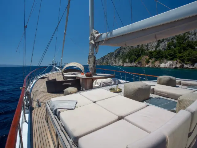 Yacht Summer Princess deck