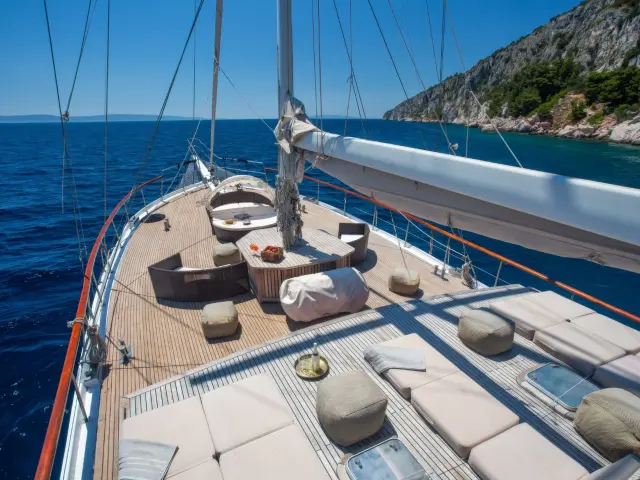 Yacht Summer Princess deck