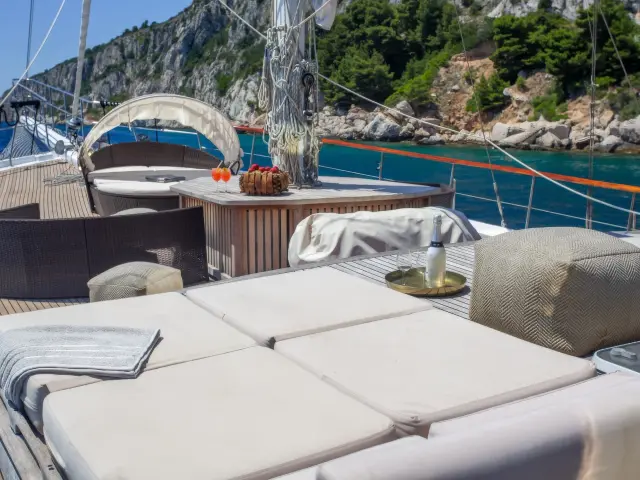 Yacht Summer Princess deck