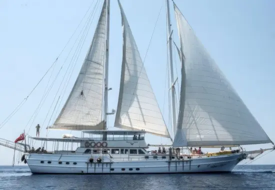 Yacht Aegean Clipper side view