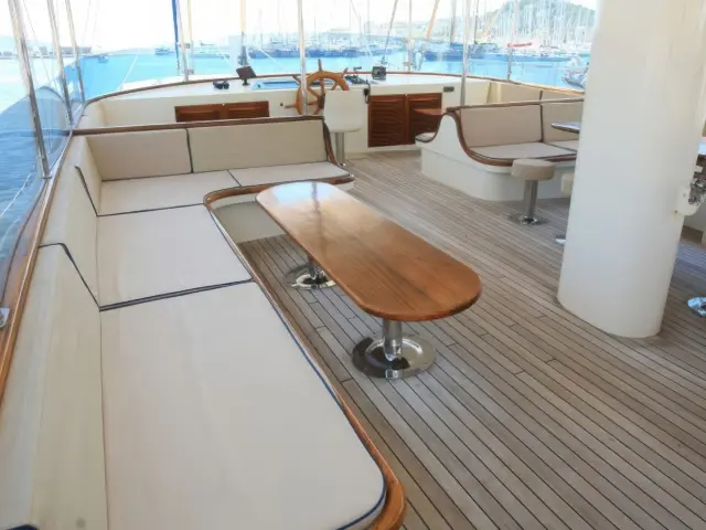 Yacht Aegean Clipper deck