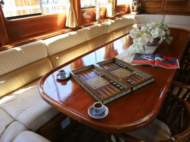 Yacht Aegean Clipper saloon