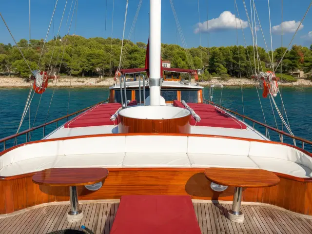 Yacht Croatia deck