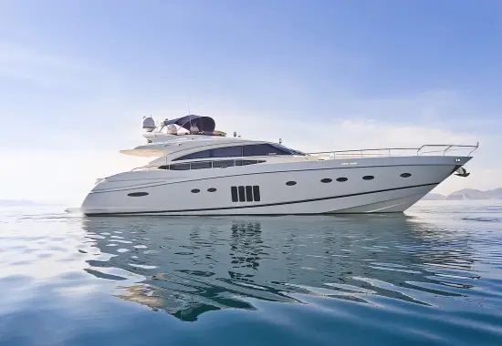 Yacht Catherine side view