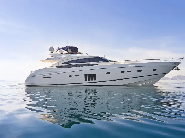 Yacht Catherine side view