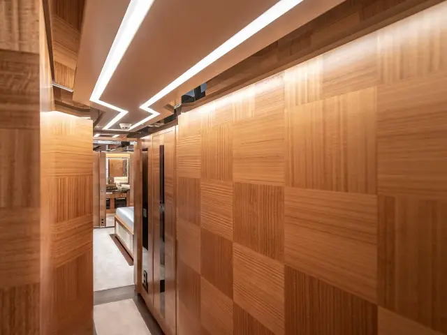 Yacht Sunrise hallway