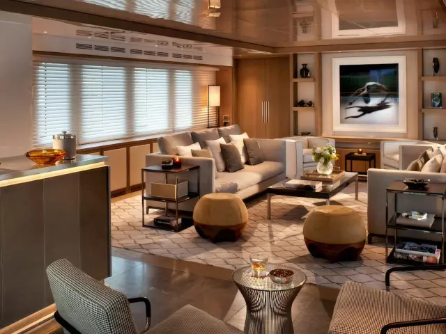 Yacht Orient Star saloon