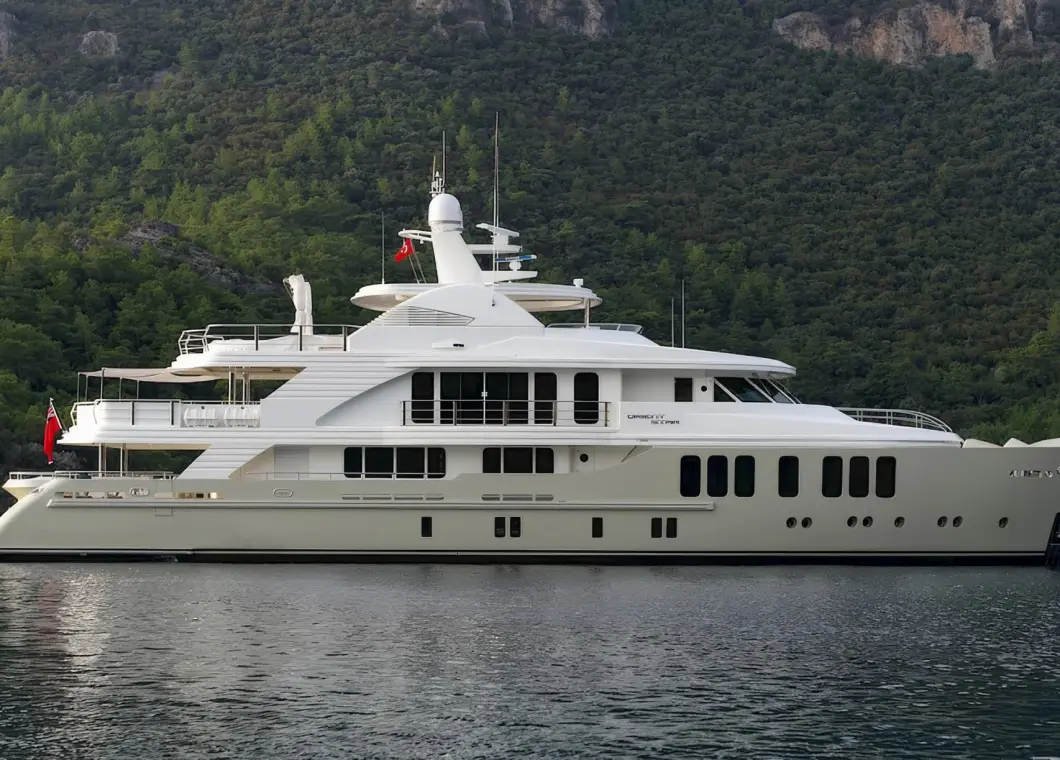 Yacht Orient Star side view