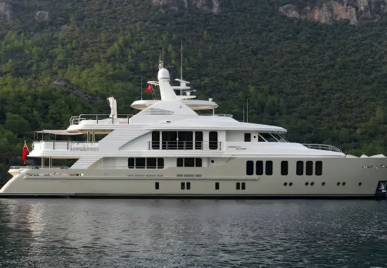 Yacht Orient Star side view