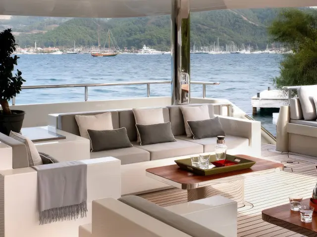 Yacht Orient Star flybridge