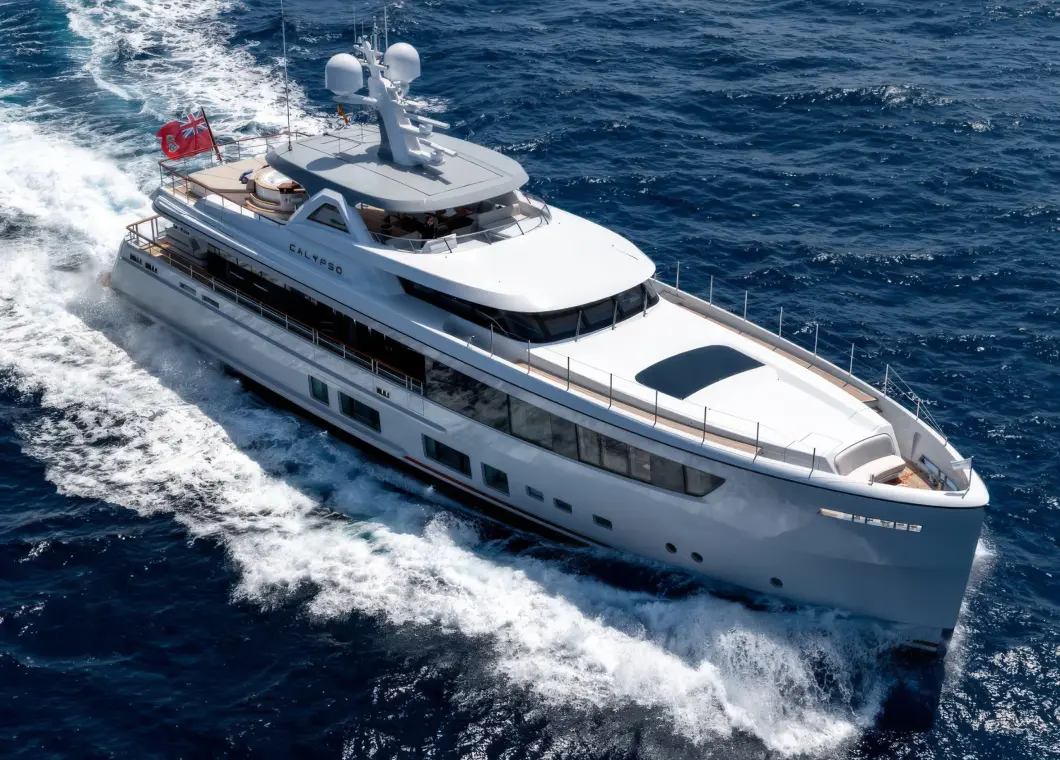 Yacht Calypso I aerial view