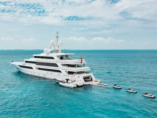 Yacht Moca back view