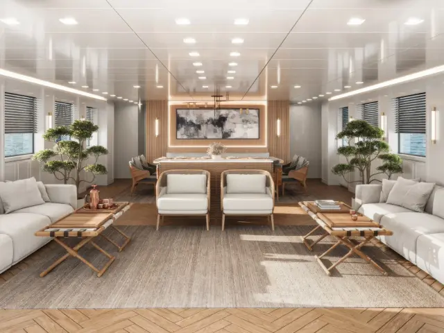 Yacht Illusion II saloon