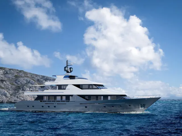 Yacht Illusion II side view