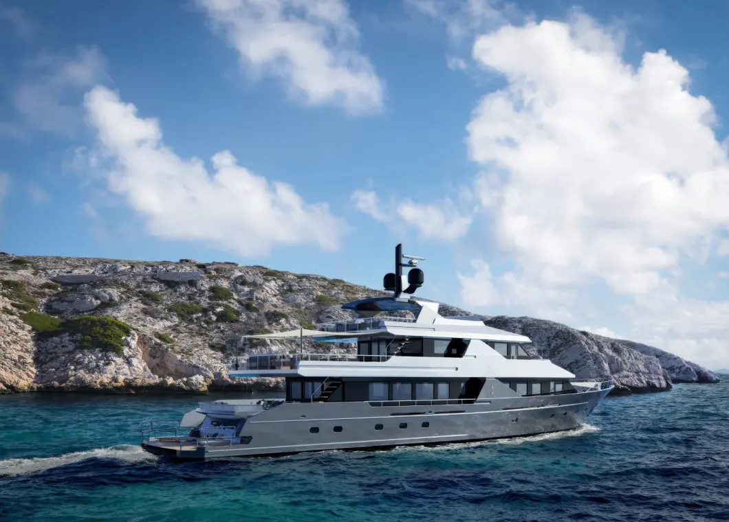 Yacht Illusion II side view