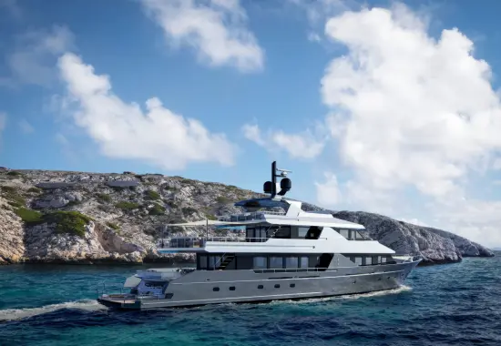 Yacht Illusion II side view