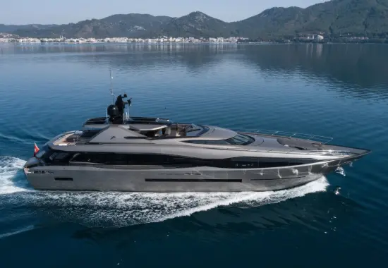 Yacht FX 38 side view