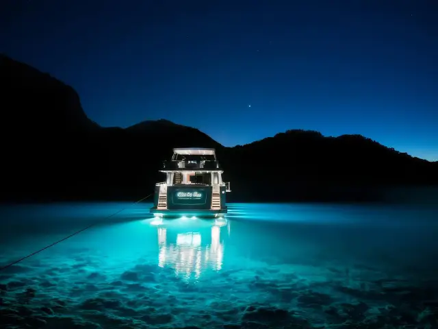 Yacht Morning Star back view