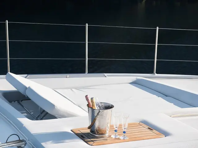 Yacht Morning Star flybridge