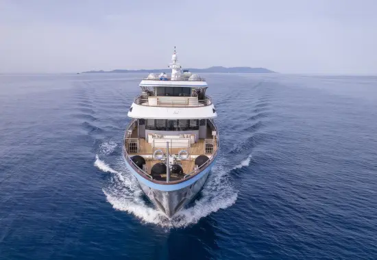 Yacht Freedom front view