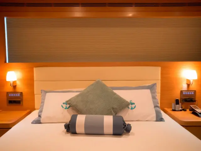 Yacht Panfeliss cabin