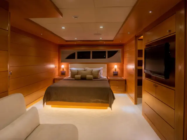 Yacht Panfeliss cabin
