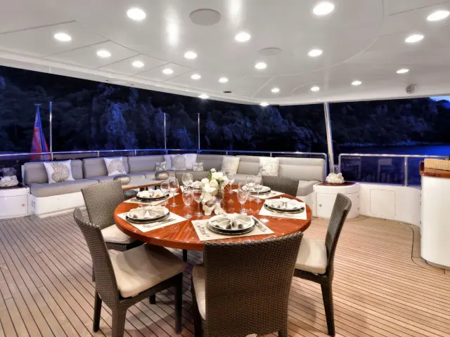Yacht Quest R aft
