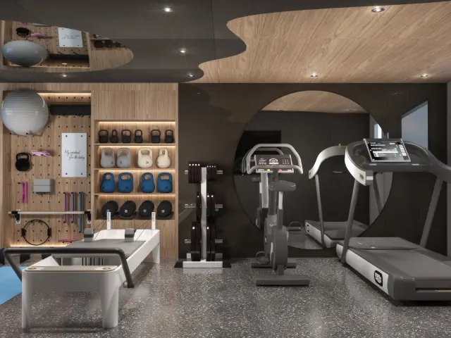 Yacht Bella gym