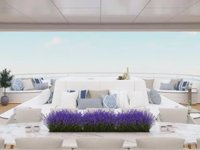 Yacht Alfa Mario flybridge