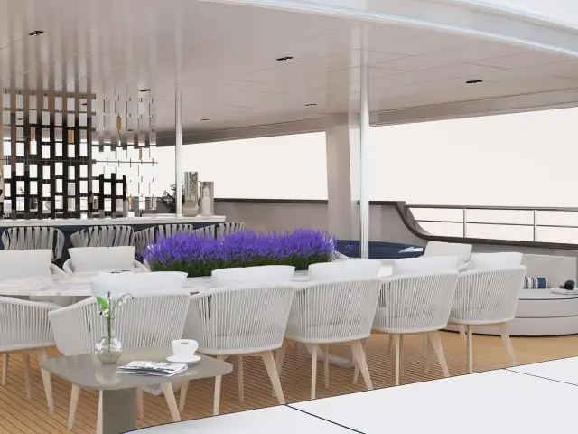 Yacht Alfa Mario flybridge