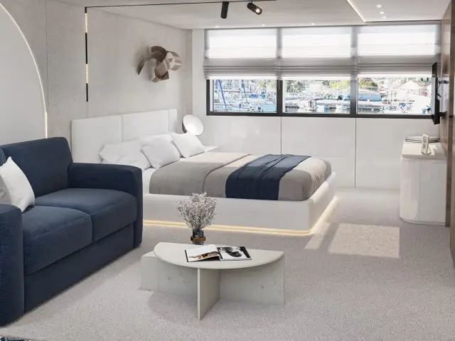 Yacht Alfa Mario cabin