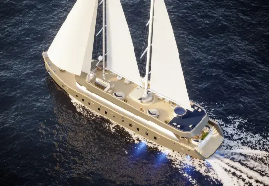 Yacht Maxita sailing