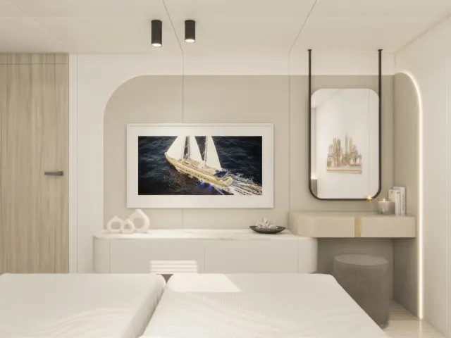 Yacht Maxita cabin