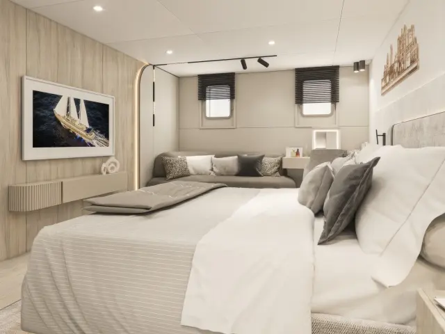 Yacht Maxita cabin