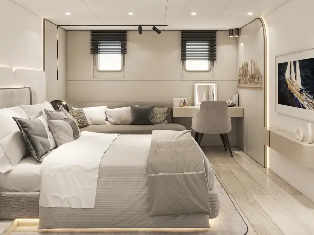 Yacht Maxita cabin