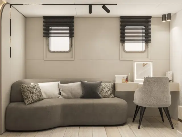 Yacht Maxita cabin