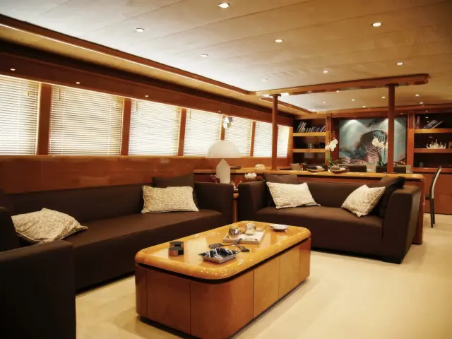 Yacht Project Steel saloon