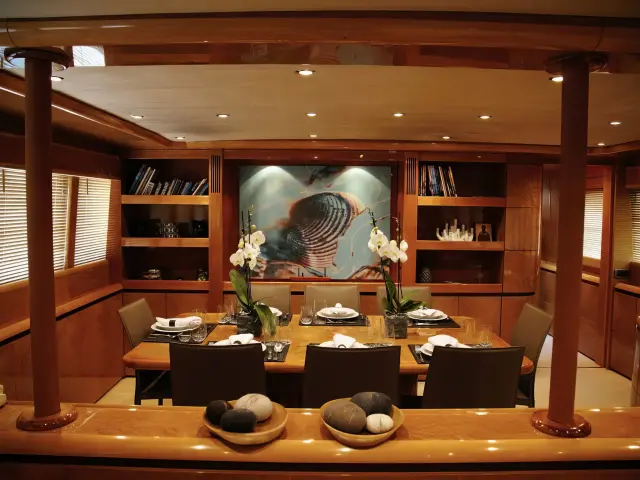 Yacht Project Steel saloon