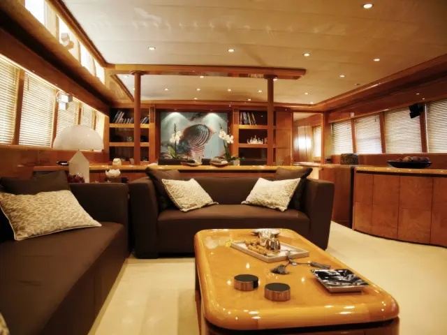 Yacht Project Steel saloon