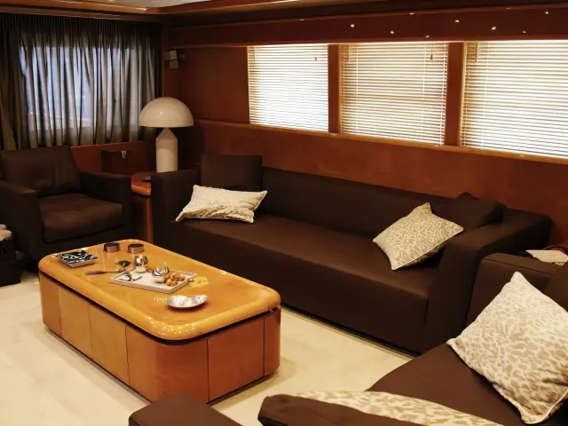 Yacht Project Steel saloon